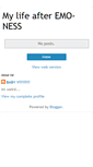 Mobile Screenshot of mylifeafteremoness.blogspot.com