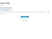 Tablet Screenshot of iuliantrasa.blogspot.com