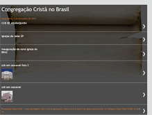 Tablet Screenshot of congregacaonobrasilccb.blogspot.com