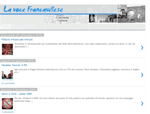 Tablet Screenshot of lavocefrancavillese.blogspot.com