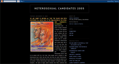 Desktop Screenshot of heterosexual2005.blogspot.com