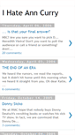 Mobile Screenshot of ihateanncurry.blogspot.com