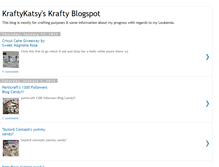 Tablet Screenshot of kraftykatsyskraftyblogspot.blogspot.com