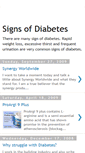 Mobile Screenshot of diabetes-signs.blogspot.com