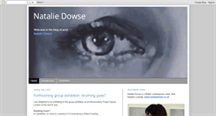 Desktop Screenshot of nataliedowseart.blogspot.com