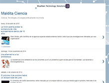 Tablet Screenshot of malditaciencia.blogspot.com