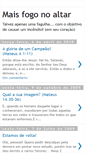 Mobile Screenshot of maisfogonoaltar.blogspot.com