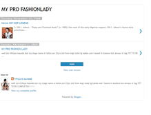 Tablet Screenshot of myprofashionshionlady.blogspot.com