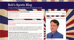 Desktop Screenshot of bobs-sports-blog.blogspot.com