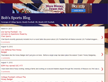 Tablet Screenshot of bobs-sports-blog.blogspot.com