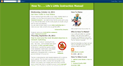 Desktop Screenshot of how-to-instructions.blogspot.com