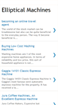 Mobile Screenshot of ellipticalmachinesnews.blogspot.com