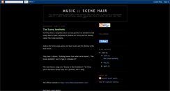 Desktop Screenshot of musicandscenehair.blogspot.com