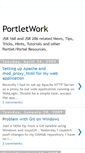Mobile Screenshot of portletwork.blogspot.com