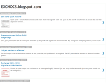 Tablet Screenshot of exchocs.blogspot.com