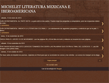 Tablet Screenshot of literaturamexicana09.blogspot.com