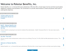 Tablet Screenshot of polestarbenefits.blogspot.com