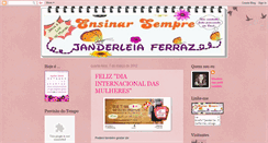 Desktop Screenshot of janderleiaferraz.blogspot.com