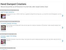 Tablet Screenshot of hand-stampedcreations.blogspot.com