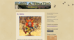 Desktop Screenshot of diarioalternativoburgales.blogspot.com