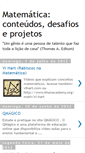 Mobile Screenshot of matematicanaescolanova.blogspot.com