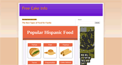 Desktop Screenshot of cakeinfo.blogspot.com