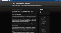 Desktop Screenshot of luizfernandopetini.blogspot.com