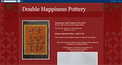 Desktop Screenshot of doublehappinesspottery.blogspot.com