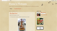 Desktop Screenshot of fionasflotsam.blogspot.com