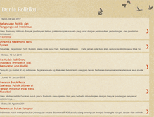 Tablet Screenshot of duniapolitiku.blogspot.com