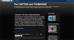 Desktop Screenshot of captainandthomasine.blogspot.com