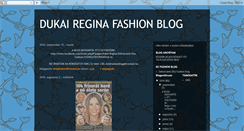 Desktop Screenshot of dukaireginafashion.blogspot.com