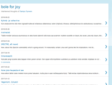 Tablet Screenshot of boleforjoy.blogspot.com