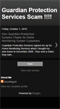 Mobile Screenshot of guardianprotectionscam.blogspot.com