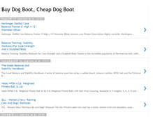 Tablet Screenshot of dog-boot.blogspot.com