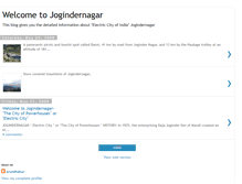 Tablet Screenshot of jogindernagar.blogspot.com