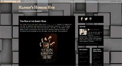 Desktop Screenshot of hansenshorror.blogspot.com