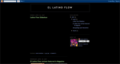 Desktop Screenshot of ellatinoflow.blogspot.com