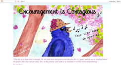 Desktop Screenshot of encouragement-is-contagious.blogspot.com