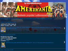 Tablet Screenshot of amerikantoperu.blogspot.com