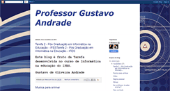Desktop Screenshot of professorgustavoandrade.blogspot.com