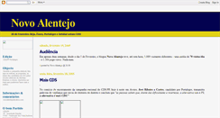 Desktop Screenshot of novoalentejo.blogspot.com