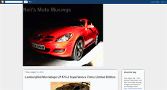 Desktop Screenshot of neilsmotomusings.blogspot.com