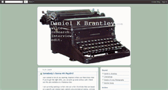 Desktop Screenshot of danielbrantley.blogspot.com