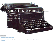 Tablet Screenshot of danielbrantley.blogspot.com
