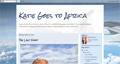 Desktop Screenshot of katiegoestoafrica.blogspot.com