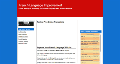 Desktop Screenshot of frenchimprovement.blogspot.com