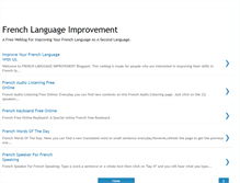 Tablet Screenshot of frenchimprovement.blogspot.com