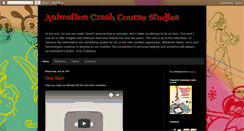 Desktop Screenshot of animationcrashcourse.blogspot.com