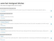 Tablet Screenshot of immigrantbitches.blogspot.com